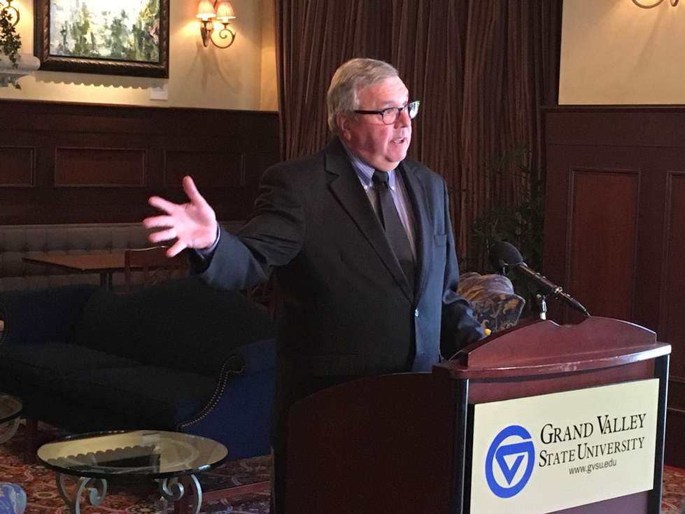 Terrorism expert Jonathan White takes a question from a reporter during a June 13 news conference about the mass shooting in Orlando, Florida.